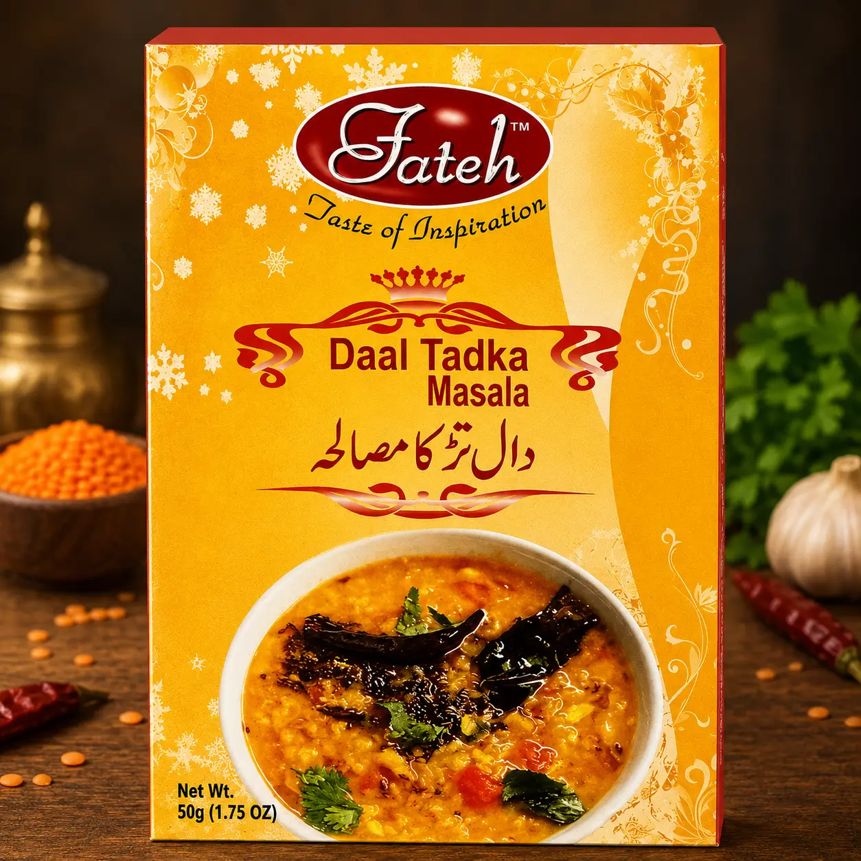 Fateh Foods Daal Tadka Masala | Fateh Foods Fateh Foods Daal Tadka Masala – Premium spice blend for authentic Pakistani and Indian lentil dishes.