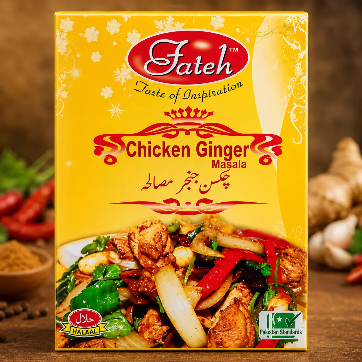 Chicken Ginger Masala | Fateh Foods Chicken Ginger Masala