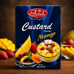 Custard Powder Mango – Premium Mango Custard Mix by Fateh Foods