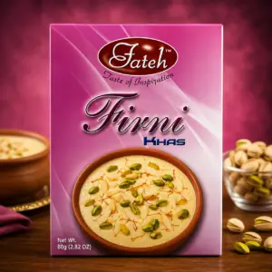 Firni Khaas – Traditional Pakistani Dessert Mix by Fateh Foods