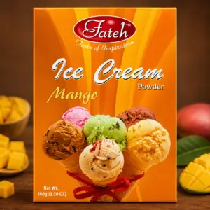 Ice Cream Powder Mango – Premium Mango Dessert Mix by Fateh Foods