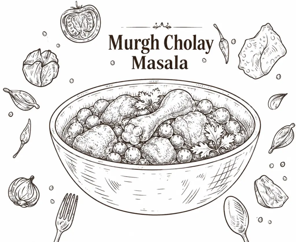 Murgh Cholay Masala Premium Pakistani spices blend for authentic Pakistani and Indian chicken and chickpea curry.