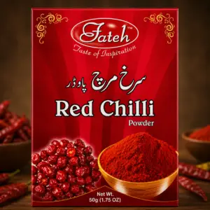 Red Chilli Powder 50g Premium Ground Red Chilli by Fateh Foods